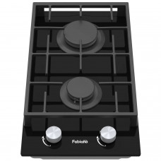 Газова варильна поверхня Fabiano FHG 862 VGH Black Glass