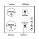 Комбінована варильна поверхня Fabiano FHG-E 22-44 V