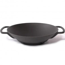 Чавунна Сковорідка Fabiano WOK W 280 Black