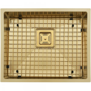 Кухонна мийка Fabiano Quadro 53 Celldecor Nano Gold