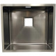 Нерж. мийка Fabiano Quadro 44 Celldecor Nano Graphite
