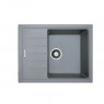 Гранітна мийка Fabiano Classic 62x50 Grey Metallic