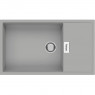 Гранітна мийка Fabiano Cubix 86x50 XL Grey Metallic
