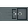 Гранітна мийка Fabiano Classic 100x50x15 Titanium