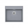 Гранітна мийка Fabiano Quadro 56x51 Titanium