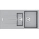 Гранітна мийка Fabiano Classic 100x50x15 Grey Metallic