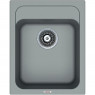 Гранітна мийка Fabiano Classic 40x50 Grey Metallic