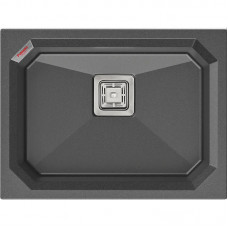 Гранітна мийка Fabiano Crystal 61x46 Titanium
