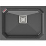 Гранітна мийка Fabiano Crystal 61x46 Titanium