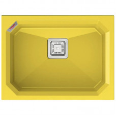 Гранітна мийка Fabiano Crystal 61x46 Yellow