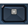 Гранітна мийка Fabiano Crystal 61x46 Azurit