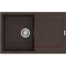 Гранітна мийка Fabiano Navio 79x50 Espresso