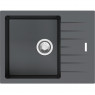 Гранітна мийка Fabiano Classic 65x50 Titanium