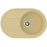 Гранітна мийка Fabiano Arc 77x50 Cream