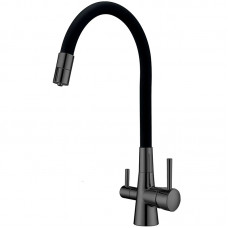 Кухонний змішувач Fabiano FKM 3126 SS Flex Nano Graphite