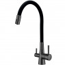 Кухонний змішувач Fabiano FKM 3126 SS Flex Nano Graphite