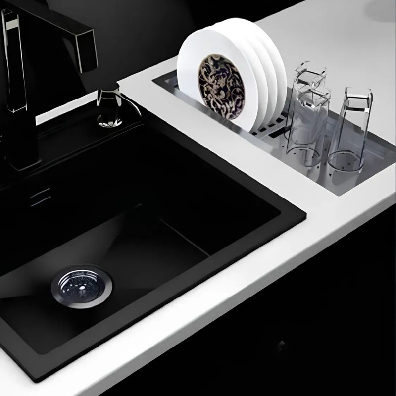 Вбудовувана сушарка-органайзер для посуду Fabiano FIDO 43 Inox