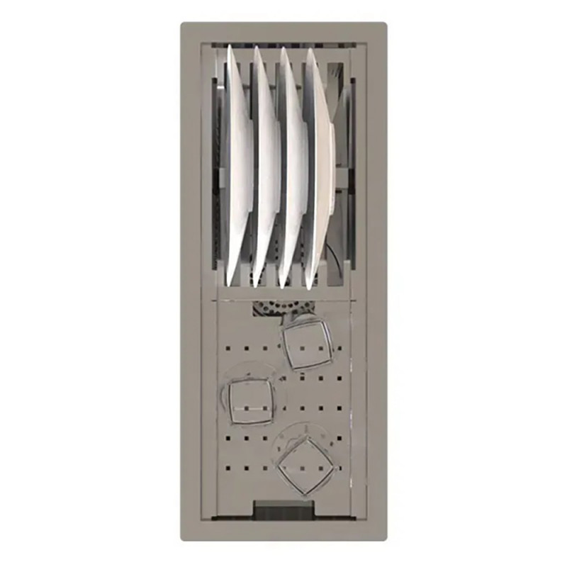 Вбудовувана сушарка-органайзер для посуду Fabiano FIDO 43 Inox