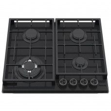 Газова варильна поверхня Fabiano FHG 8244 VGHT Diamond Black