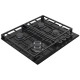 Газова варильна поверхня Fabiano FHG 8244 VGHT Diamond Black