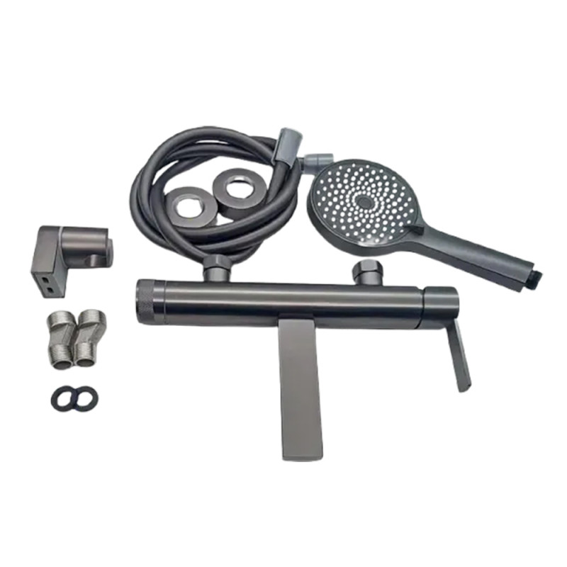 Змішувач для ванни Fabiano Alvi 30402 Graphite