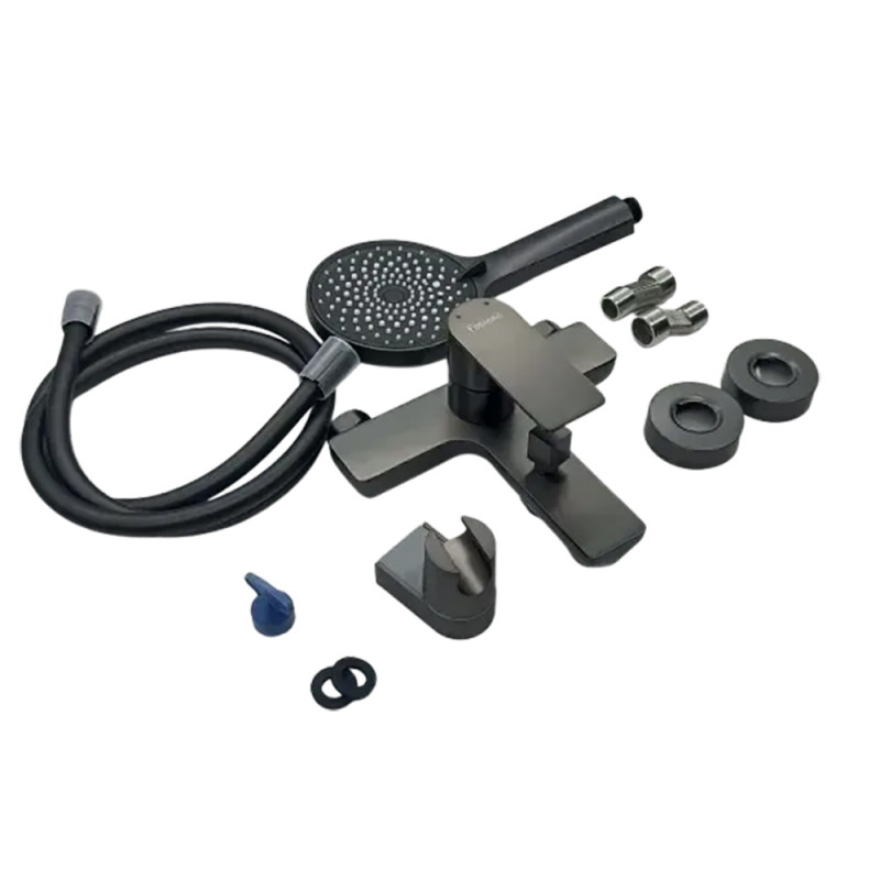 Змішувач для ванни Fabiano Teano 20402 Graphite