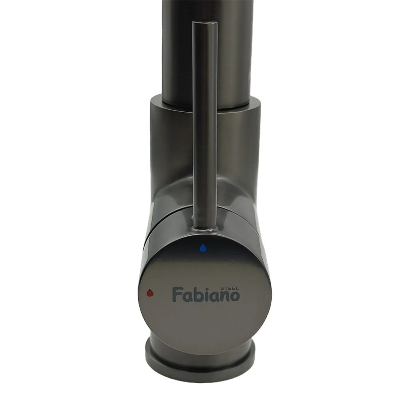 Кухонний змішувач Fabiano FKM 3128 Black Steel