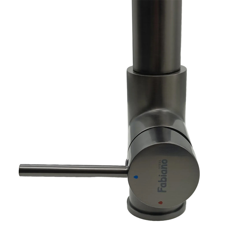 Кухонний змішувач Fabiano FKM 3128 Black Steel