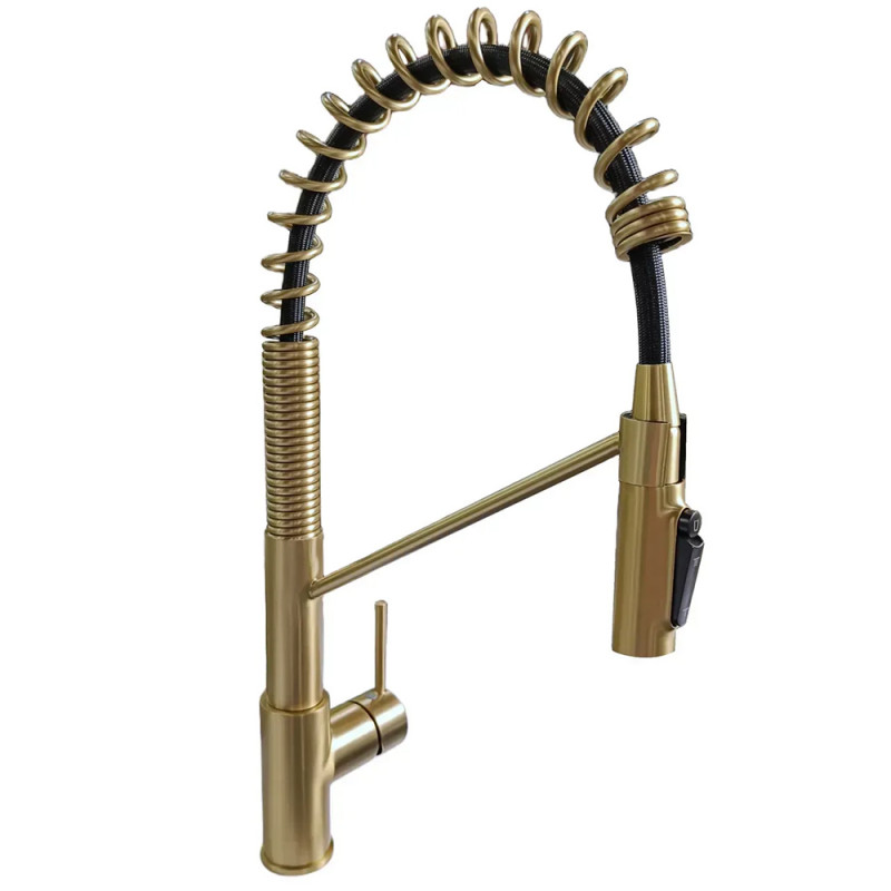 Кухонний змішувач Fabiano FKM 3128 Light Gold