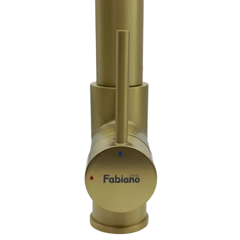 Кухонний змішувач Fabiano FKM 3128 Light Gold