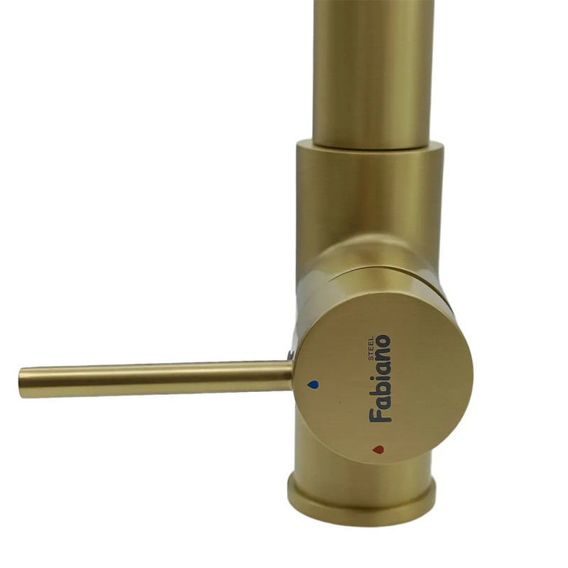 Кухонний змішувач Fabiano FKM 3128 Light Gold