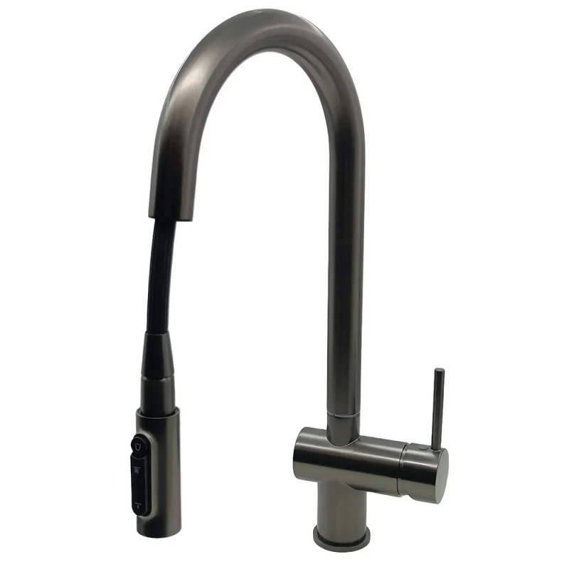 Кухонний змішувач Fabiano FKM 3127 Black Steel