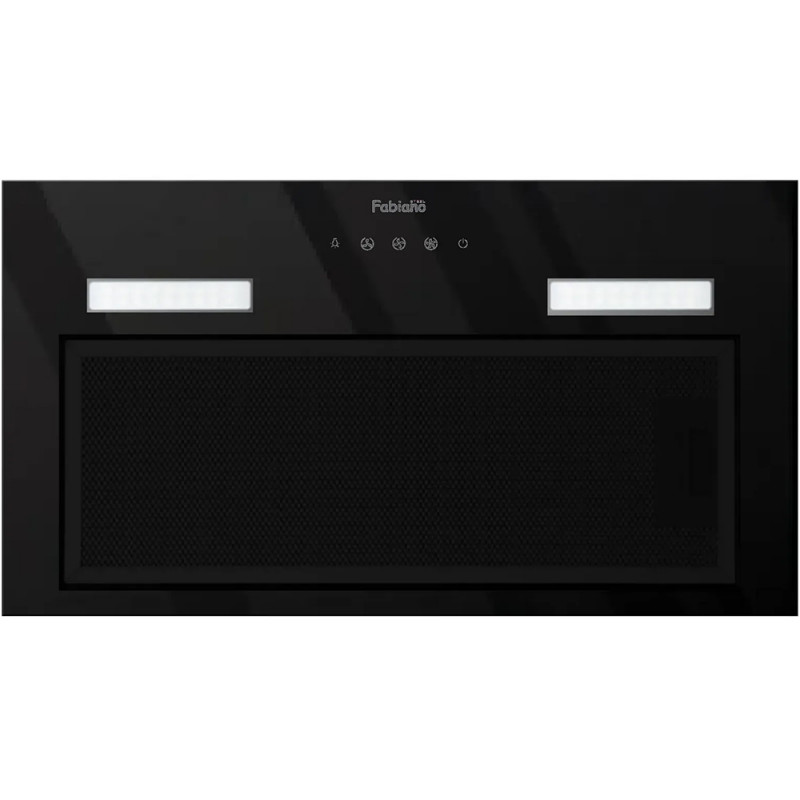 Повновбудована витяжка Fabiano Rino 60 Black glass