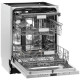 Посудомийна машина Fabiano FBDW 6614R