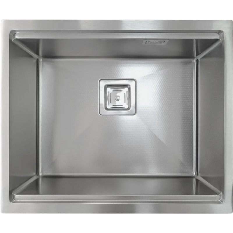 Нержавіюча кухонна мийка Fabiano Quadro Center 54 Celldecor