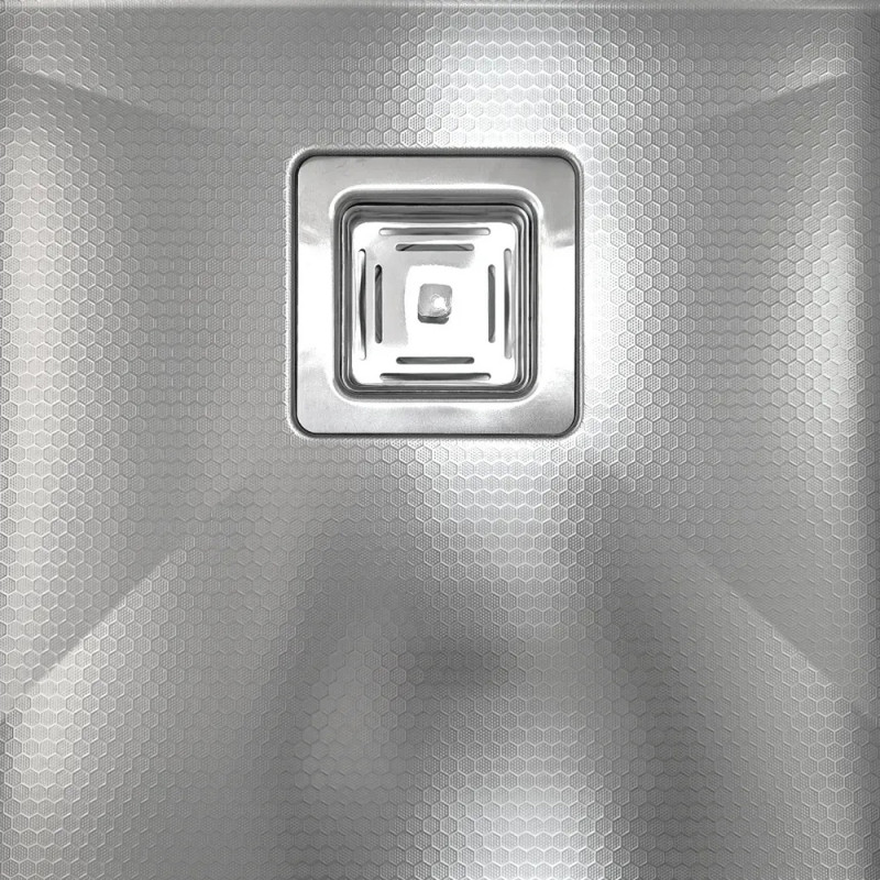 Нержавіюча кухонна мийка Fabiano TOP Center 57 Celldecor