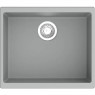 Гранітна мийка Fabiano Navio 53x46 Grey Metallic