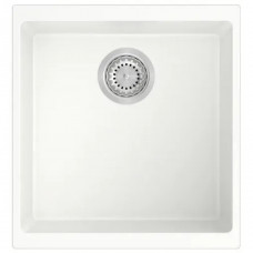 Гранітна мийка Fabiano Navio 43x46 Alpine White