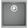 Гранітна мийка Fabiano Navio 43x46 Grey Metallic