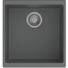 Гранітна мийка Fabiano Navio 43x46 Titanium