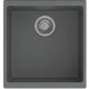 Гранітна мийка Fabiano Navio 43x46 Titanium