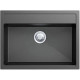 Гранітна мийка Fabiano Quadro 61x51 Titanium