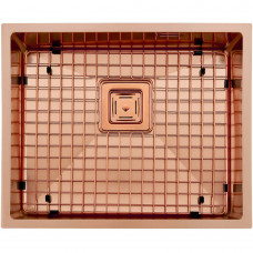 Нержавіюча кухонна мийка Fabiano Quadro 53 Celldecor Nano Cooper