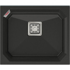 Гранітна мийка Fabiano Crystal 53x46 Antracit
