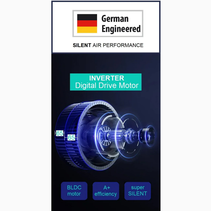Повновбудована витяжка Fabiano Legera 52 Silent