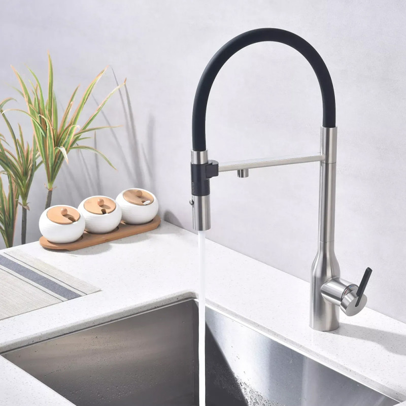 Кухонний змішувач Fabiano FKM 3129 Inox
