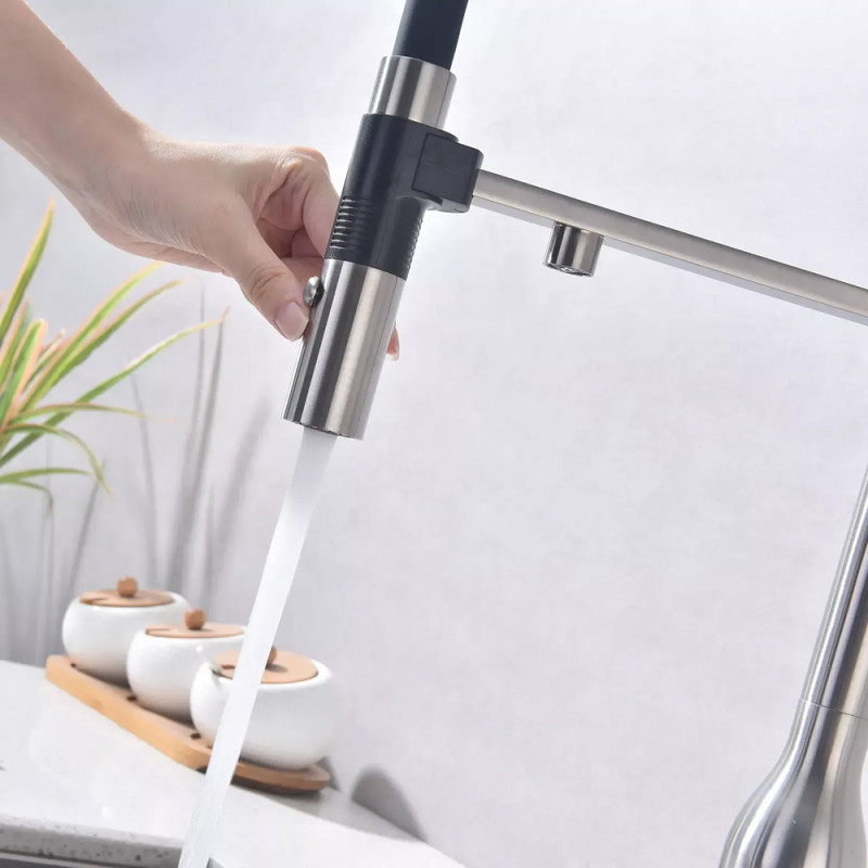 Кухонний змішувач Fabiano FKM 3129 Inox
