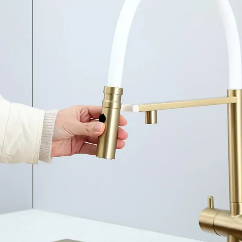 Кухонний змішувач Fabiano FKM 3130 Light Gold