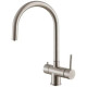 Кухонний змішувач Fabiano FKM 315 SS Inox