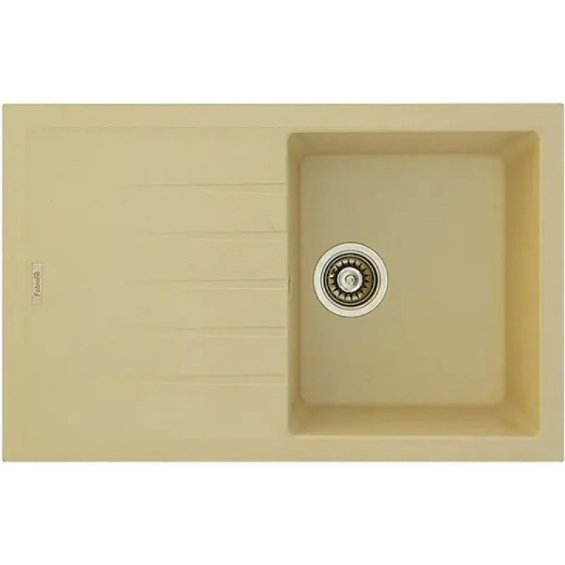 Гранітна мийка Fabiano Classic 86x50 Cream